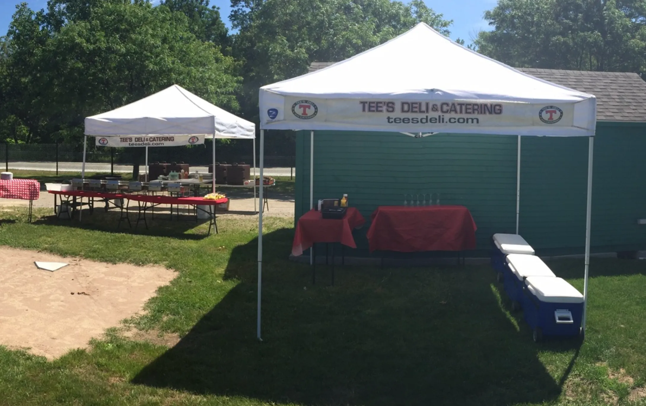 Holy Cross athletic staff BBQ