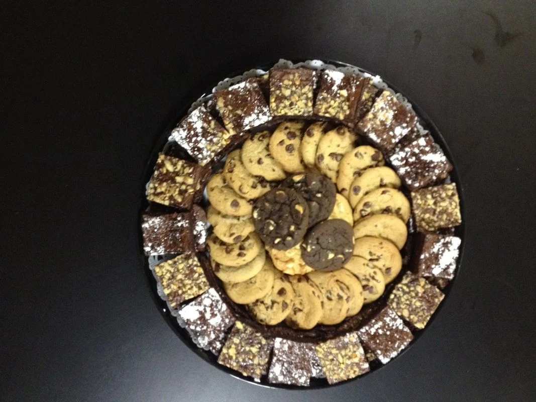 Cookie & brownie platter