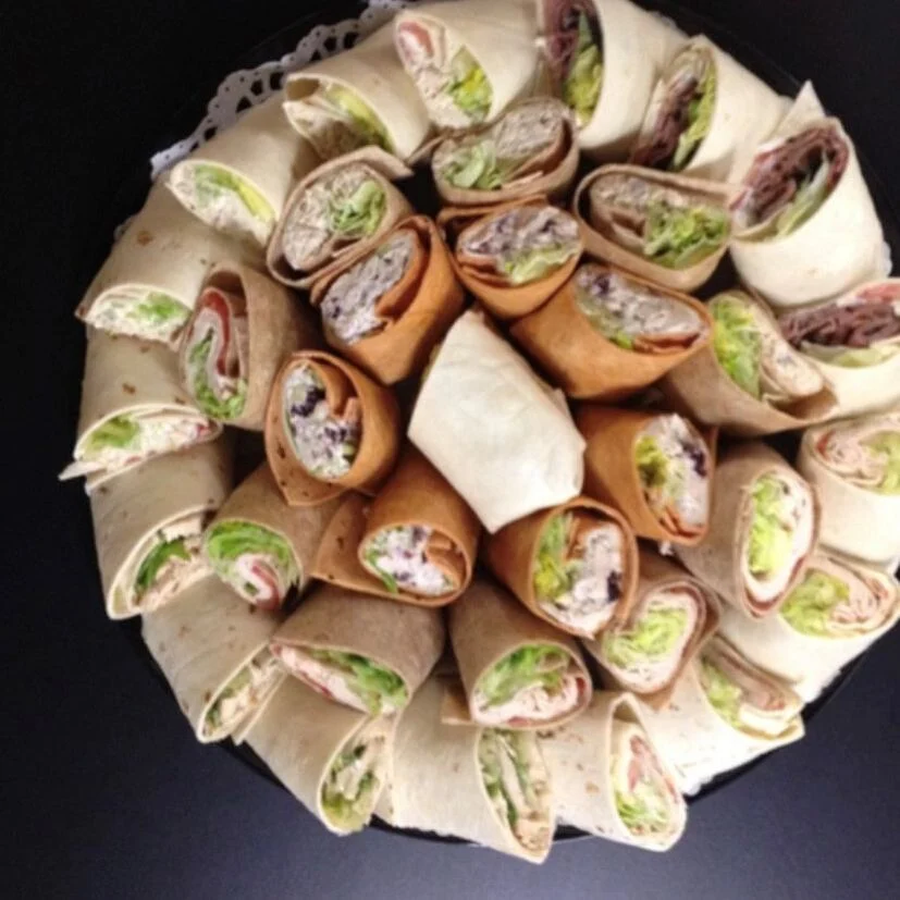 Sandwich wrap platter